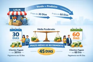 PRAZO MÉDIO DE RECEBIMENTO NO CICLO FINANCEIRO